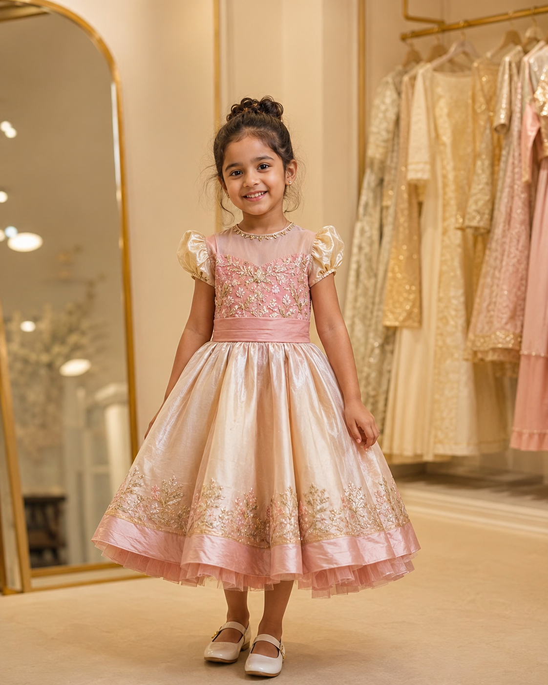 Kids Birthday Frock Stitching